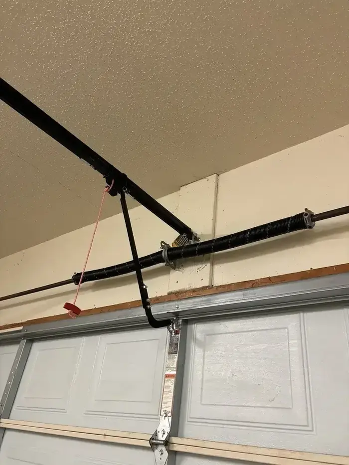 New spring system — 314 Garage Door Services St. Louis